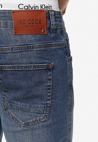 Coupe slim Jean 'Texas' INDICODE JEANS en bleu