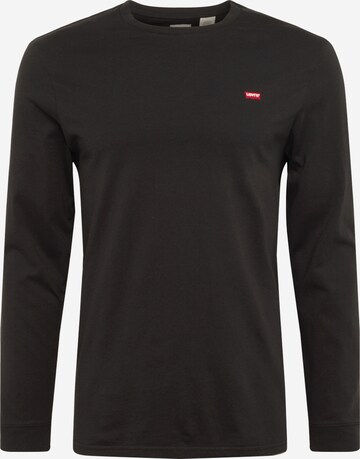 LEVI'S ® Regular Fit Shirt 'LS Original HM Tee' in Schwarz: predná strana