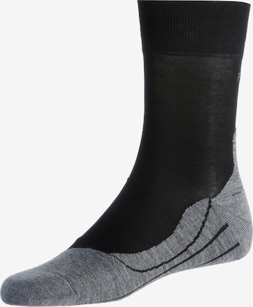 FALKE Athletic Socks 'RU4' in Black