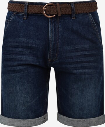 INDICODE JEANS Shorts 'Quincy' in Blau: predná strana