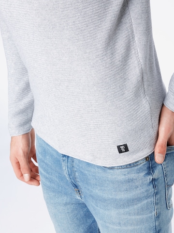 TOM TAILOR DENIM Pullover in Grau