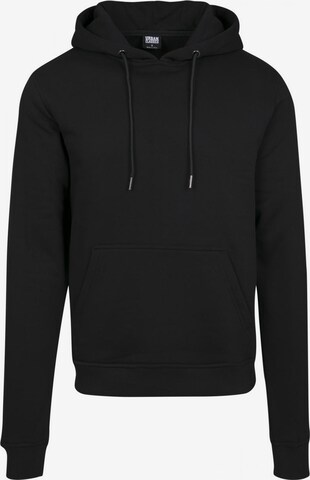 Urban Classics Sweatshirt in Black: front