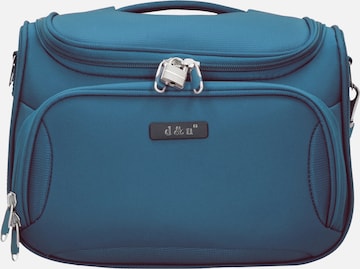 D&N Cosmetic Bag 'Travel Line 6400' in Green: front