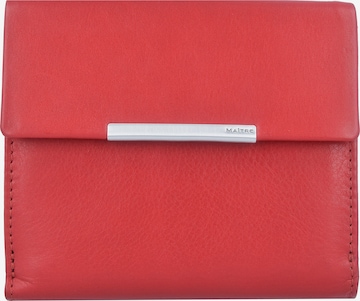 Maître Wallet 'Belg' in Red: front