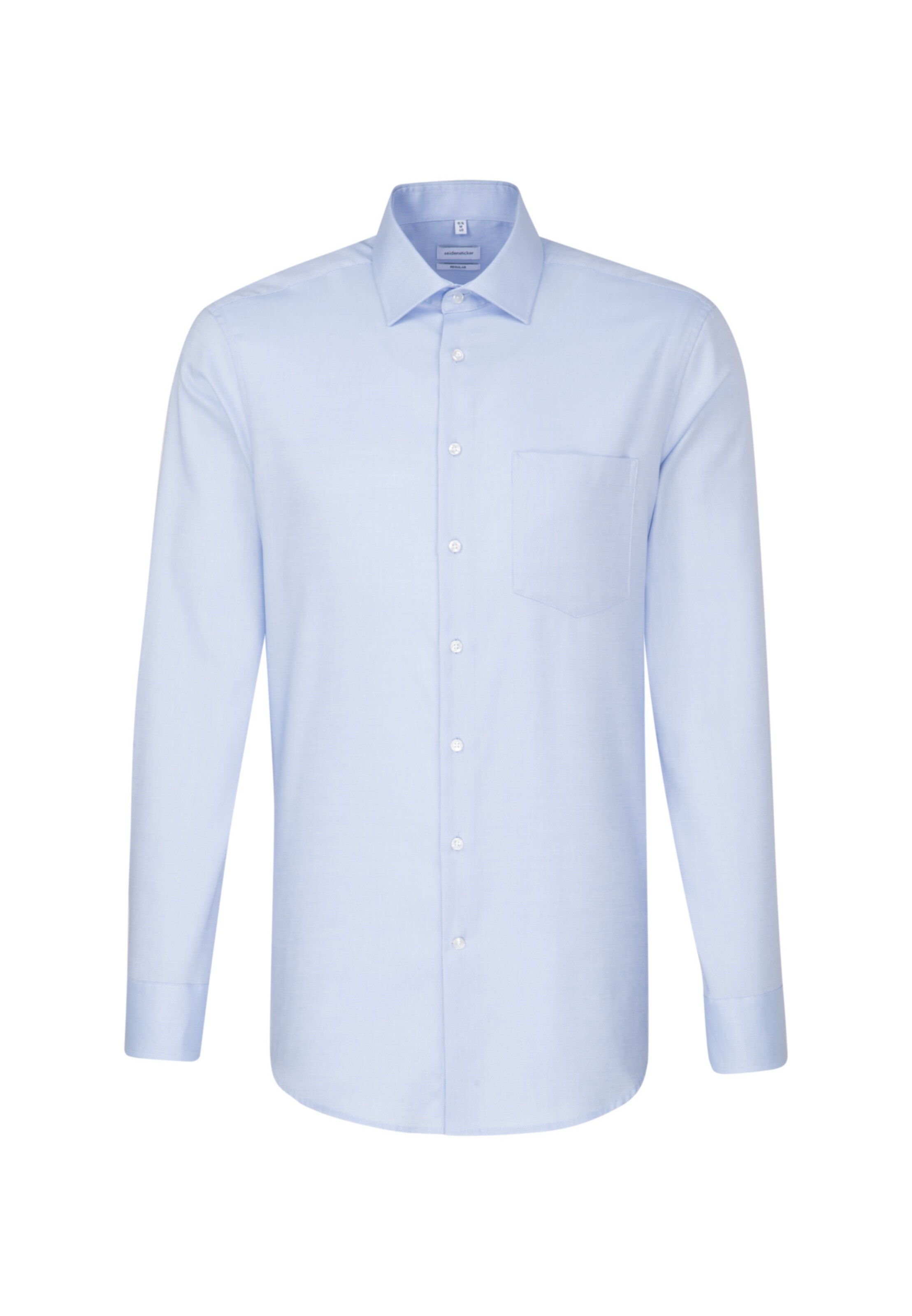 Coupe regular Chemise business SEIDENSTICKER en bleu : devant