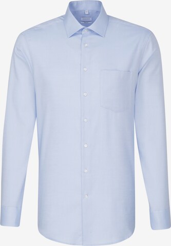 Chemise business SEIDENSTICKER en bleu : devant