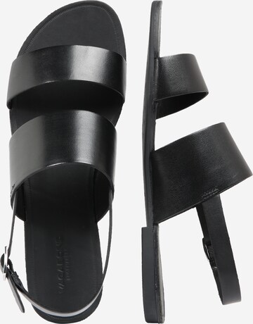 VAGABOND SHOEMAKERS Páskové sandály 'Tia' – černá: boční strana