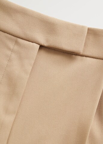 MANGO Tapered Hose 'Melchor' in Beige