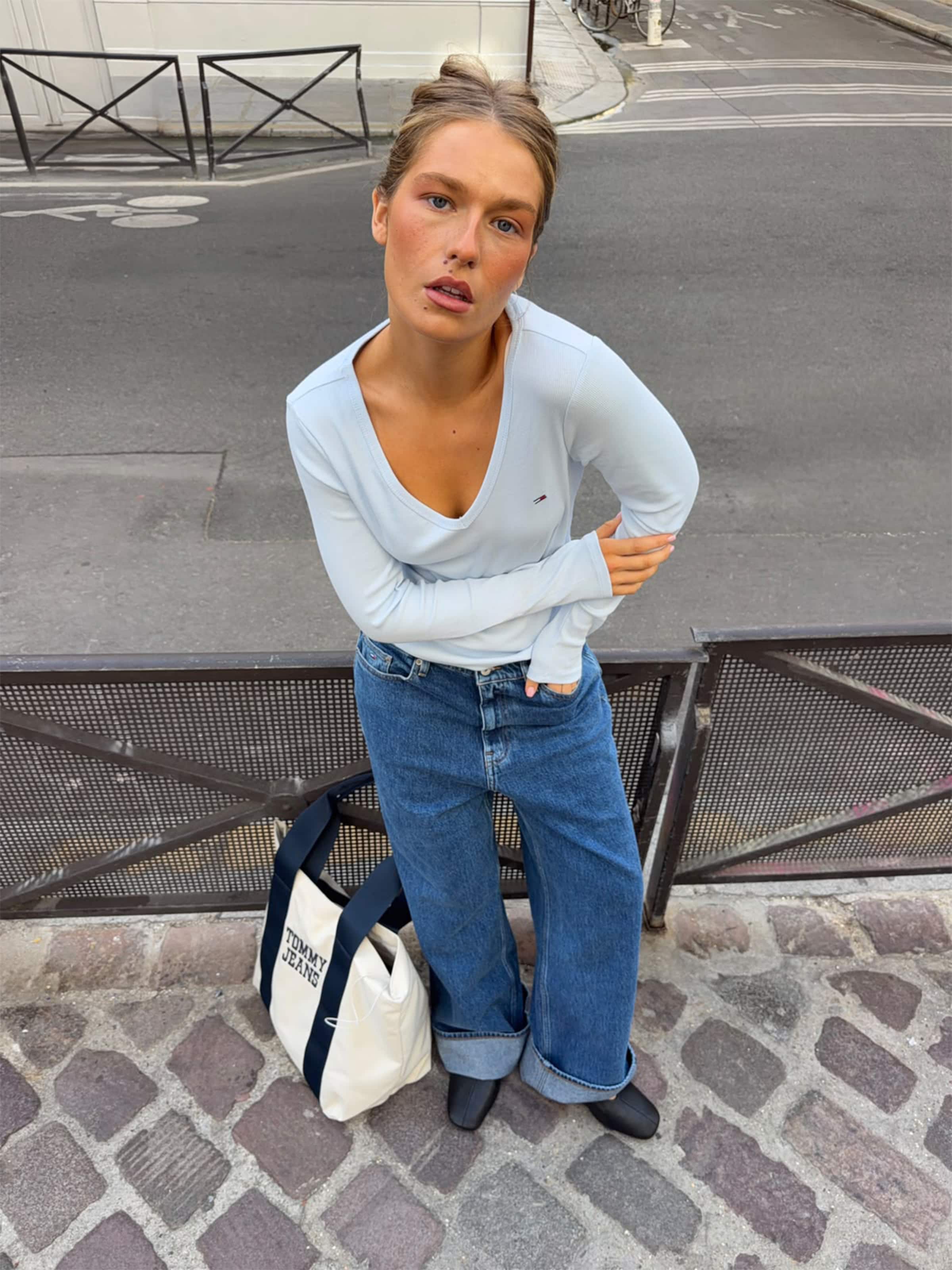 Lola Rosalie - Blue Denim Look by Tommy Jeans