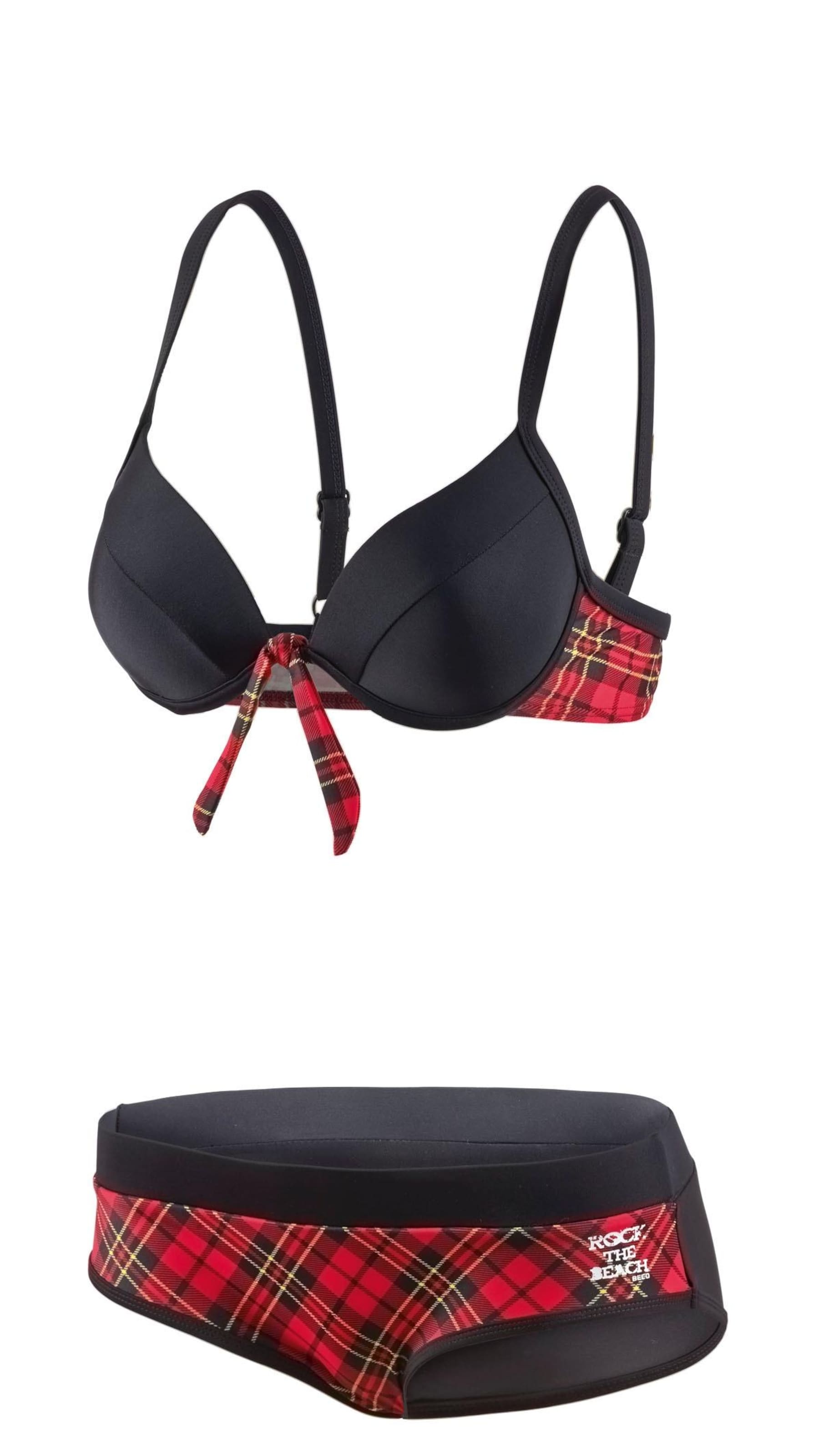 BECO the world of aquasports Bikini in Rot: Vorderseite