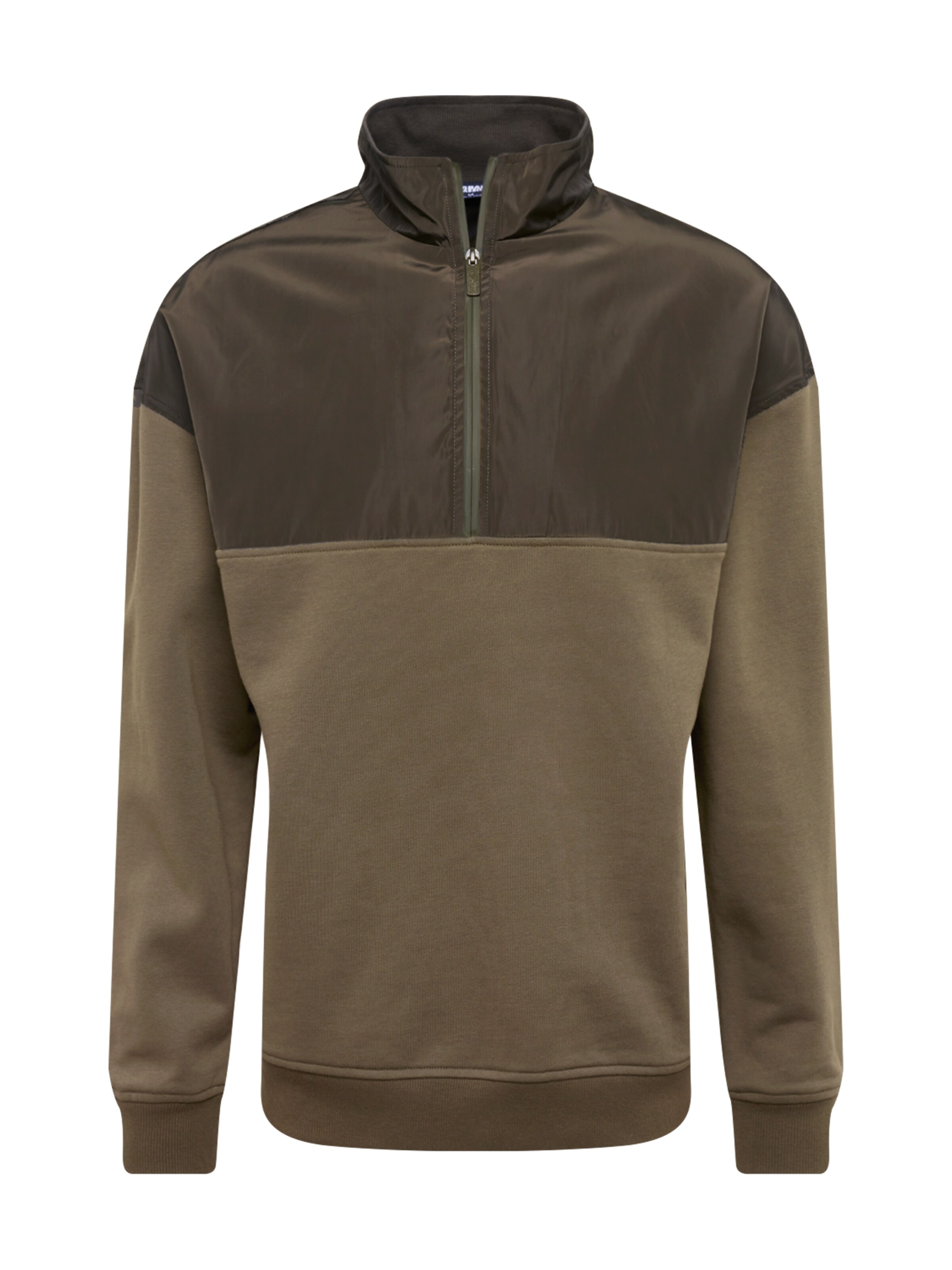 Urban Classics Μπλούζα φούτερ σε πράσινο: μπροστά