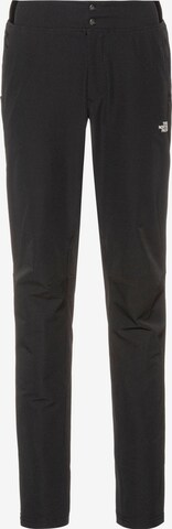 THE NORTH FACE Regular Outdoor Pants 'Quest' in Black: front