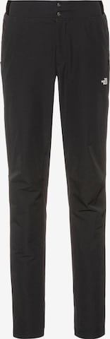 THE NORTH FACE Regular Outdoorhose 'Quest' in Schwarz: predná strana