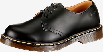 Dr. Martens Δετό παπούτσι '1461 Smooth' σε μαύρο: μπροστά
