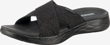 SKECHERS Mules 'ON THE GO 600' in Black: front