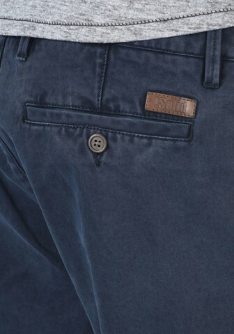!Solid Regular Chino Pants 'Pinhel' in Blue