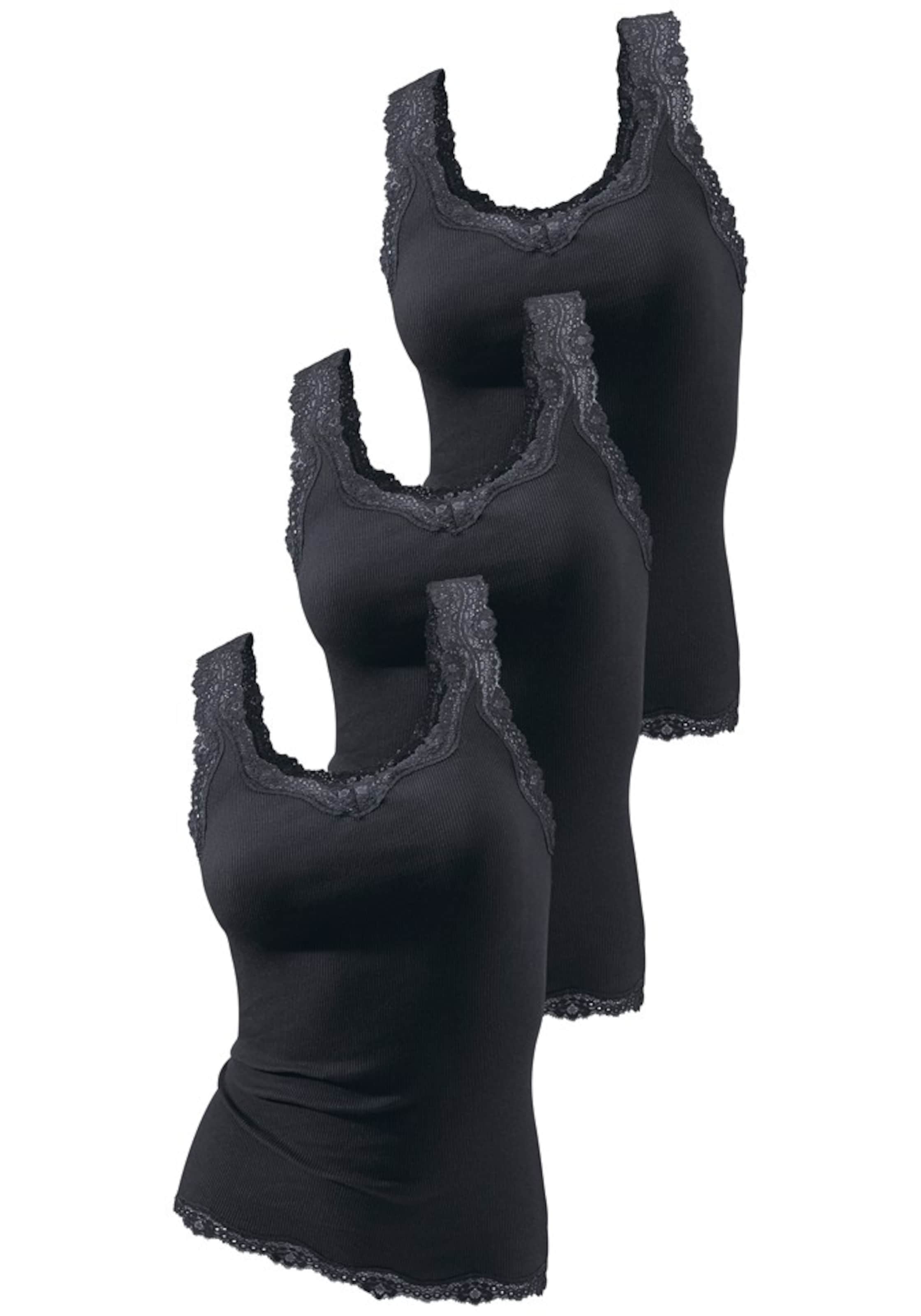 H.I.S Top in Black: front