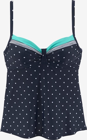 Invisible Haut de tankini 'Monroe' LASCANA en bleu : devant