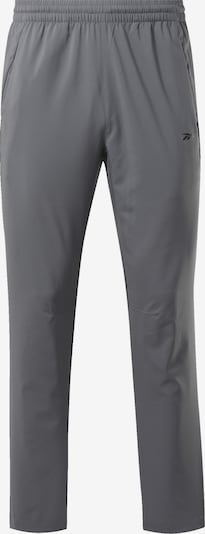 Reebok Pantalon de sport en gris, Vue avec produit