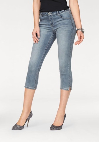 ARIZONA Skinny Caprijeans 'Ultra-Stretch' in Blau: predná strana