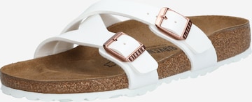 BIRKENSTOCK Muiltjes 'Yao' in Wit: voorkant