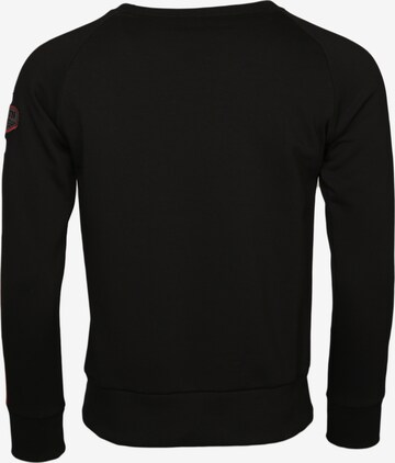TOP GUN Sweatshirt ' Streak ' in Zwart