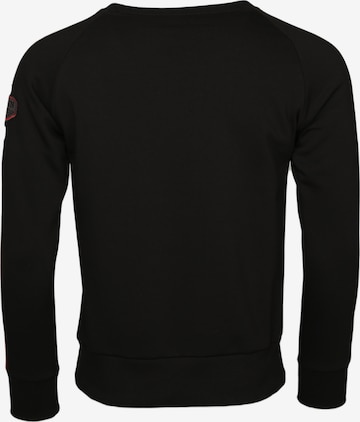 TOP GUN Sweatshirt ' Streak ' in Black