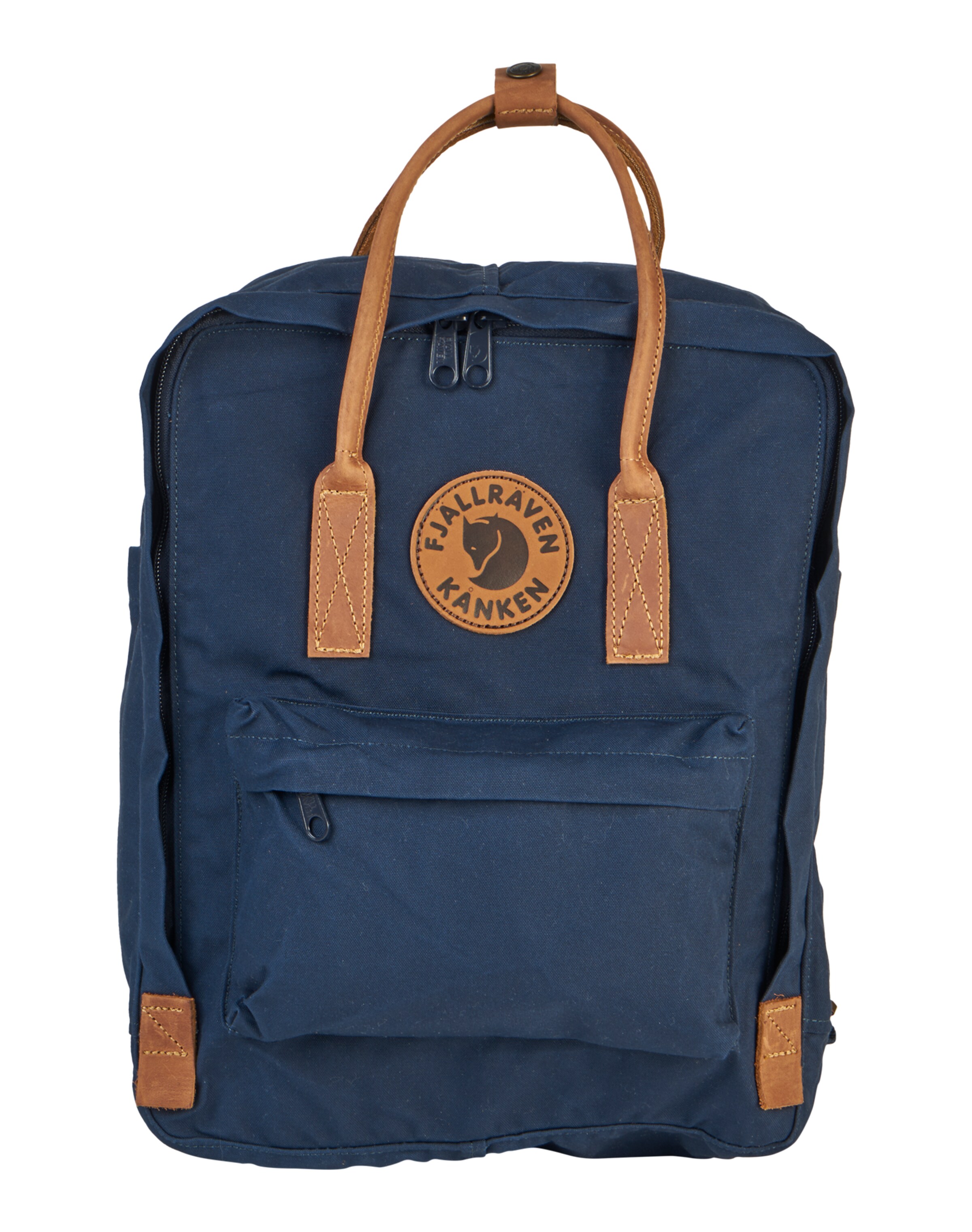Zaino 'Kånken No.2' di Fjällräven in blu: frontale