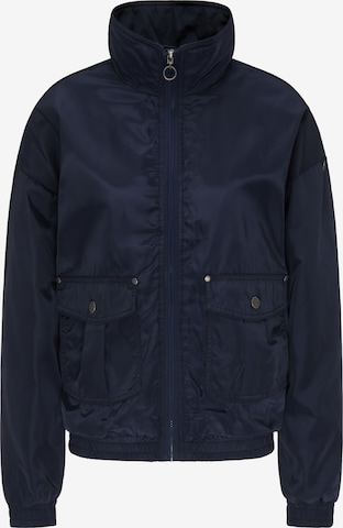 DREIMASTER Between-season jacket in Blue: front