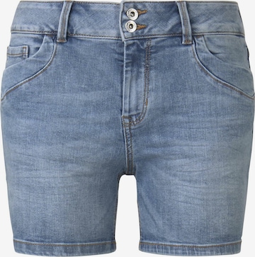 TOM TAILOR DENIM Regular Jeans i blå: framsida