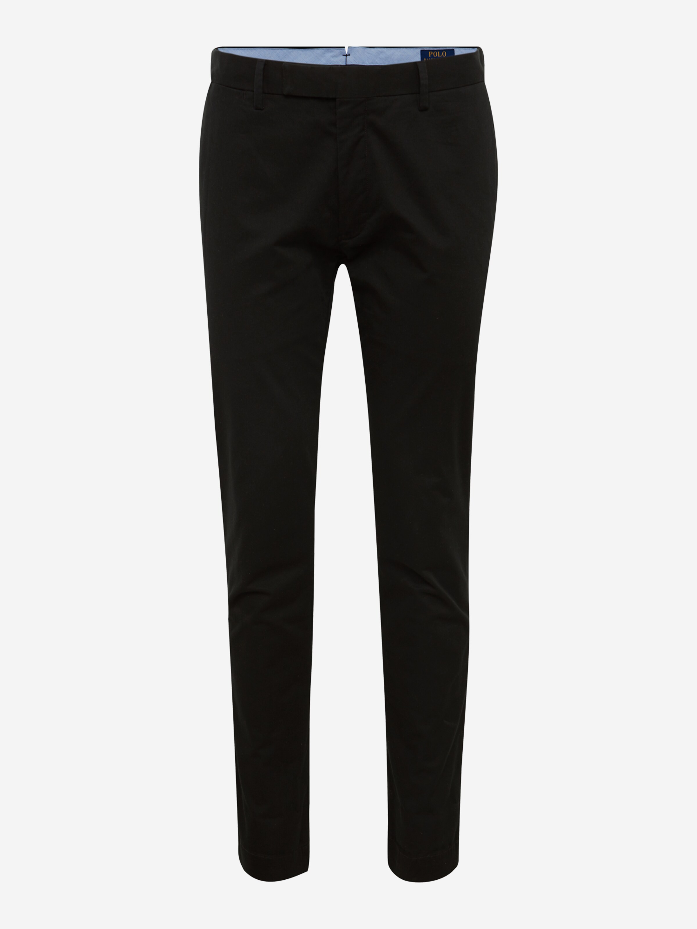 POLO RALPH LAUREN Chino 'SLFHDNP-FLAT-PANT' in de kleur Zwart