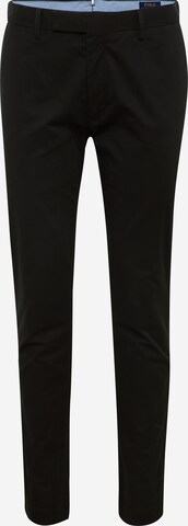 Polo Ralph Lauren Slimfit Chinosy 'SLFHDNP-FLAT-PANT' w kolorze czarny: przód