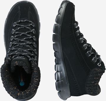 Ghete cu șireturi 'Synergy Winter Nights' de la SKECHERS pe negru