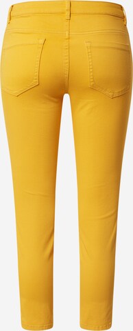 TOM TAILOR Slimfit Jeans 'Alexa' in Gelb