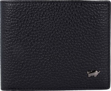 Braun Büffel Wallet 'Turin' in Black: front