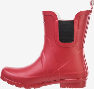 Mols Rubber Boots 'SUBURBS' in Red: front