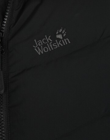JACK WOLFSKIN Funkcionalen plašč 'Selenium' | črna barva