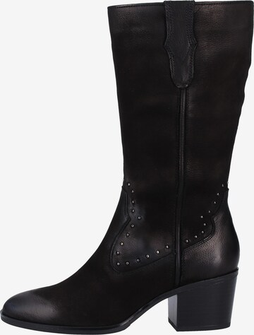 Bottes de cowboy CAPRICE en noir