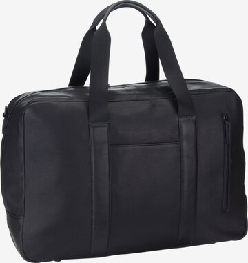 LEONHARD HEYDEN Travel Bag 'Den Haag' in Black: front