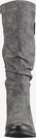 Bottes Rieker en gris