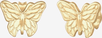ELLI Oorbellen 'Schmetterling' in Goud: voorkant