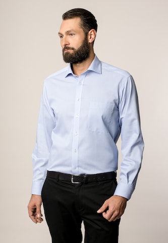 ETERNA Comfort Fit Hemd in Blau: predná strana