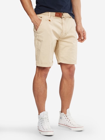 INDICODE JEANS - regular Pantalón 'Conor' en beige: frente