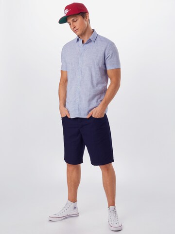 ESPRIT Regular Fit Hemd in Blau