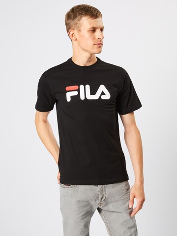 FILA Regular fit Majica 'Pure' | črna barva: sprednja stran