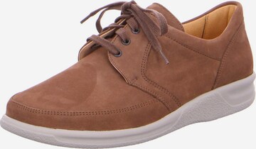 Ganter Lace-Up Shoes in Brown: front