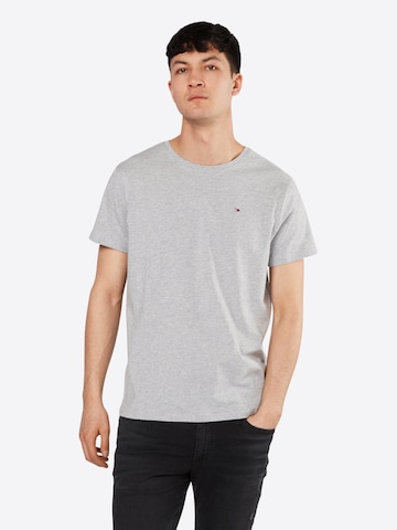 T-Shirt Tommy Jeans en gris : devant