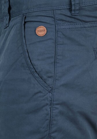 BLEND Regular Chino Pants 'Tromp' in Blue