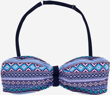 s.Oliver Bandeau Bikini in Blue