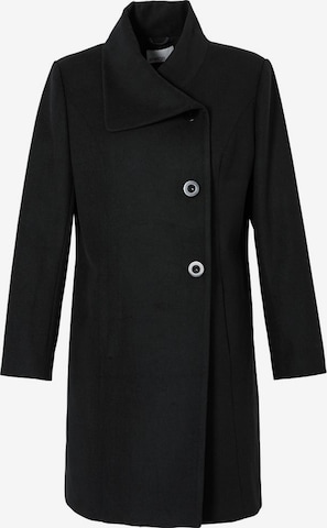 SHEEGO Between-Seasons Coat in Black: front